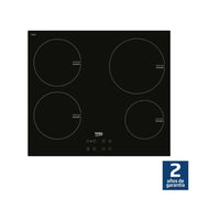 ANAFE EMPOTRABLE A INDUCCIÓN BEKO HII64400AT DE 4 HORNALLAS - Inverfin