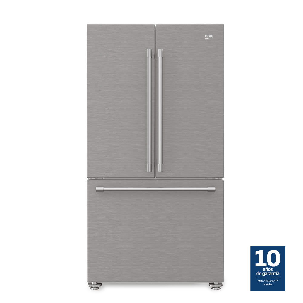 HELADERA F/S DOBLE Y CAJÓN CONGELADOR BEKO GN1306230ZDX DE 623 LTS - Inverfin