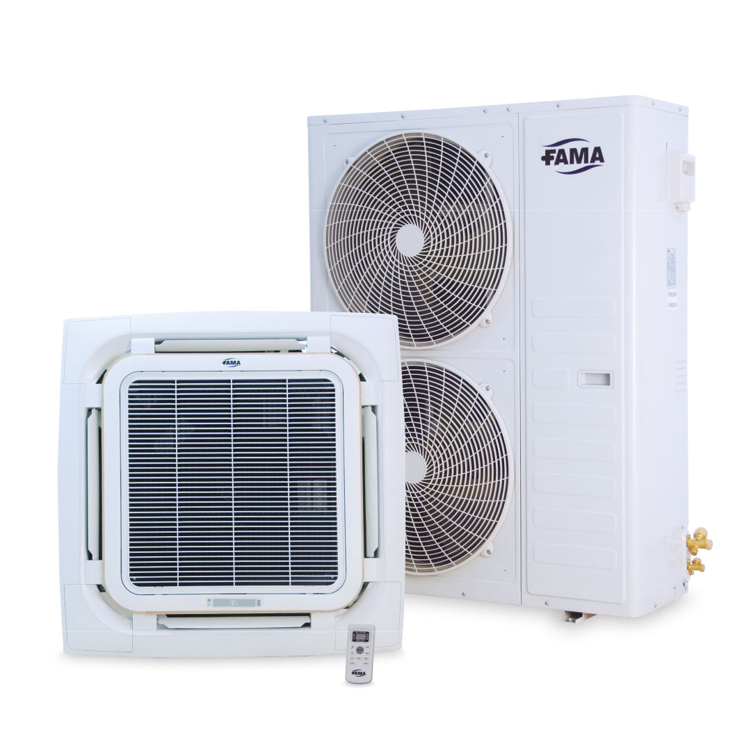 AIRE ACONDICIONADO CASSETTE FAMA DE 60.000 BTU AF-60CAHR 3PZ - Inverfin