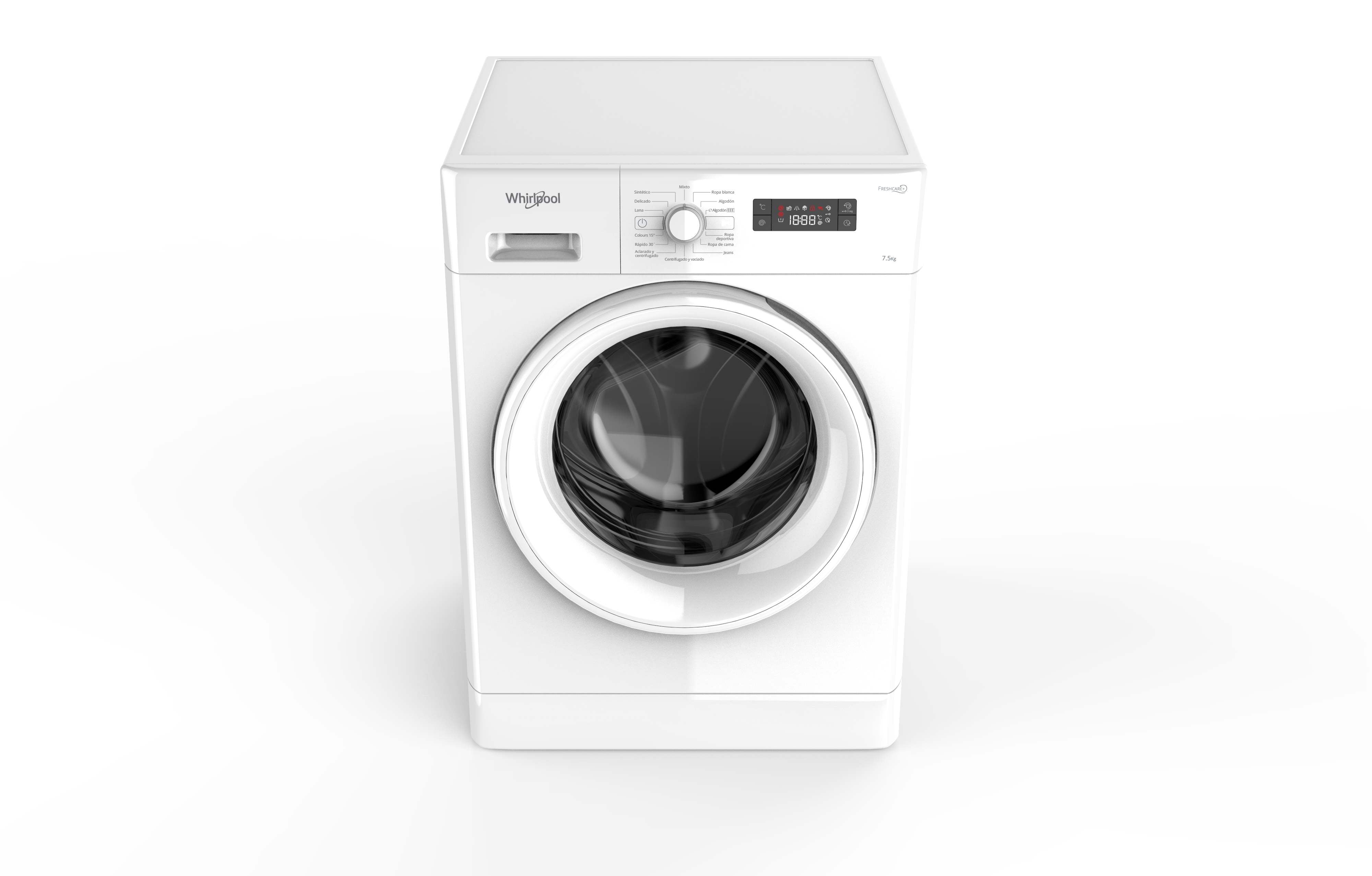 LAVARROPAS WHIRLPOOL WLF752B2 DE 7,5 KG - Inverfin