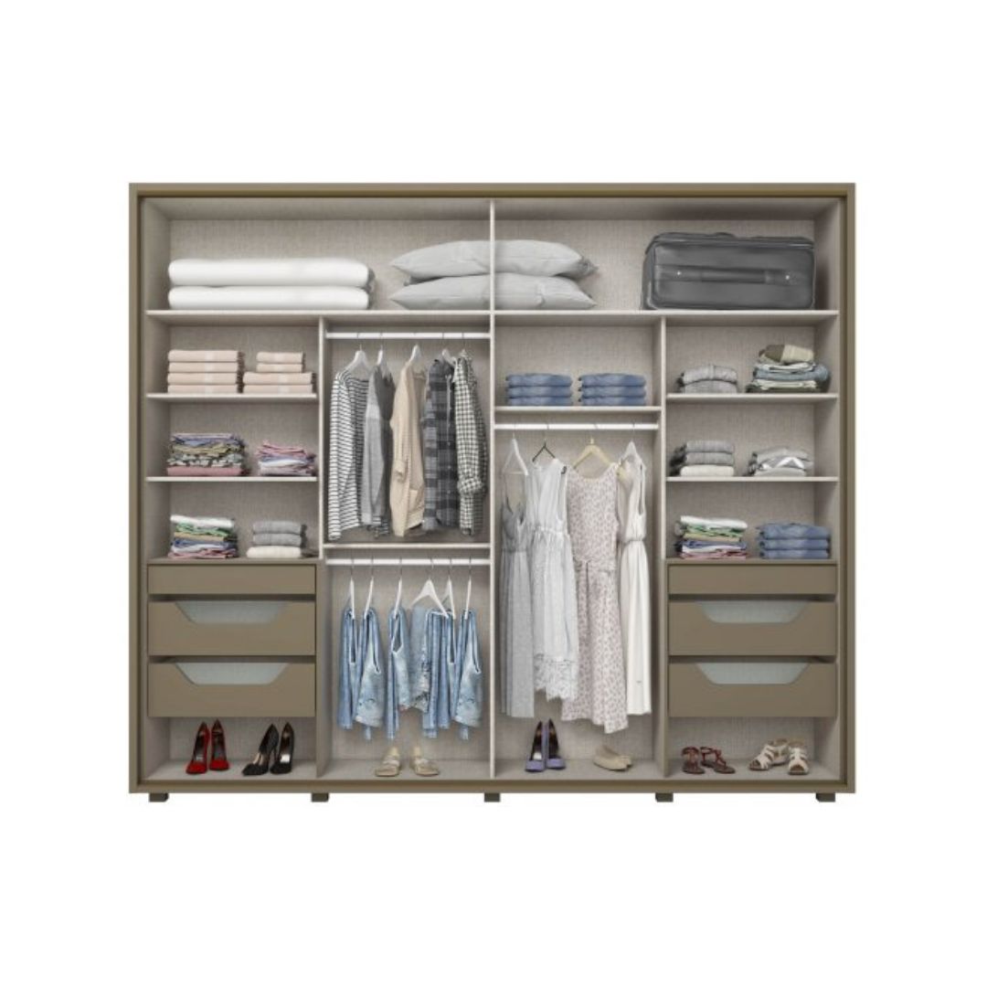 ROPERO HENN CAVIC 2 PUERTAS - Inverfin