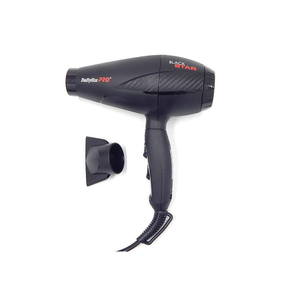 SECADOR DE PELO BABYLISS PRO BLACK STAR B6200 - Inverfin