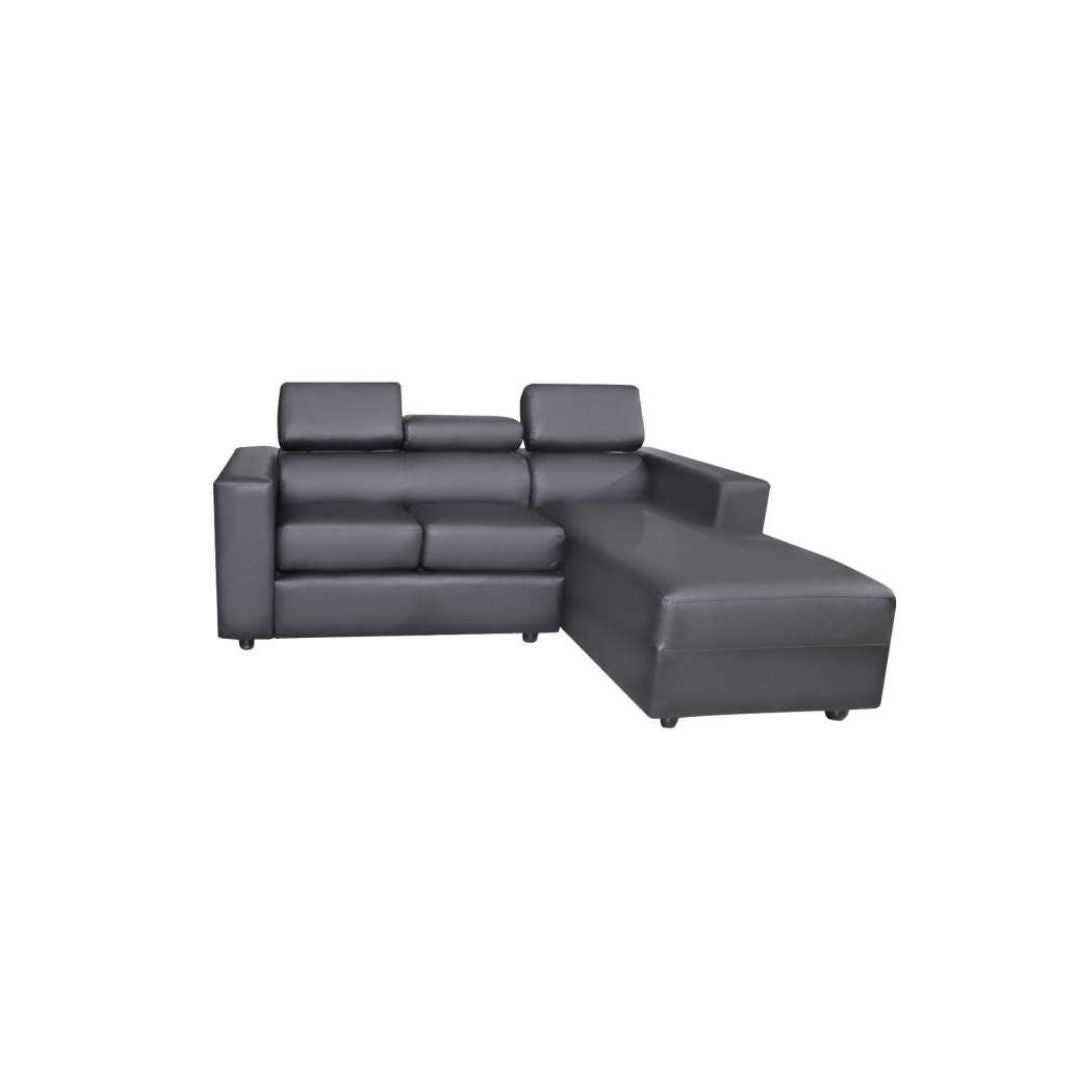 JUEGO DE LIVING DE TELA ESQUINERO COUFA AMAYA - Inverfin