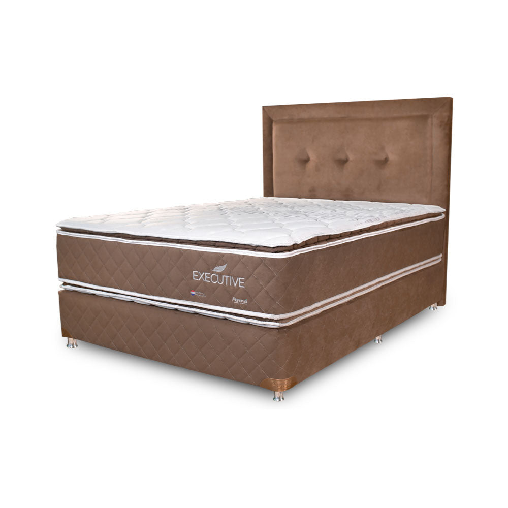 JUEGO DE SOMIER PARANA EXECUTIVE 160X200 - Inverfin