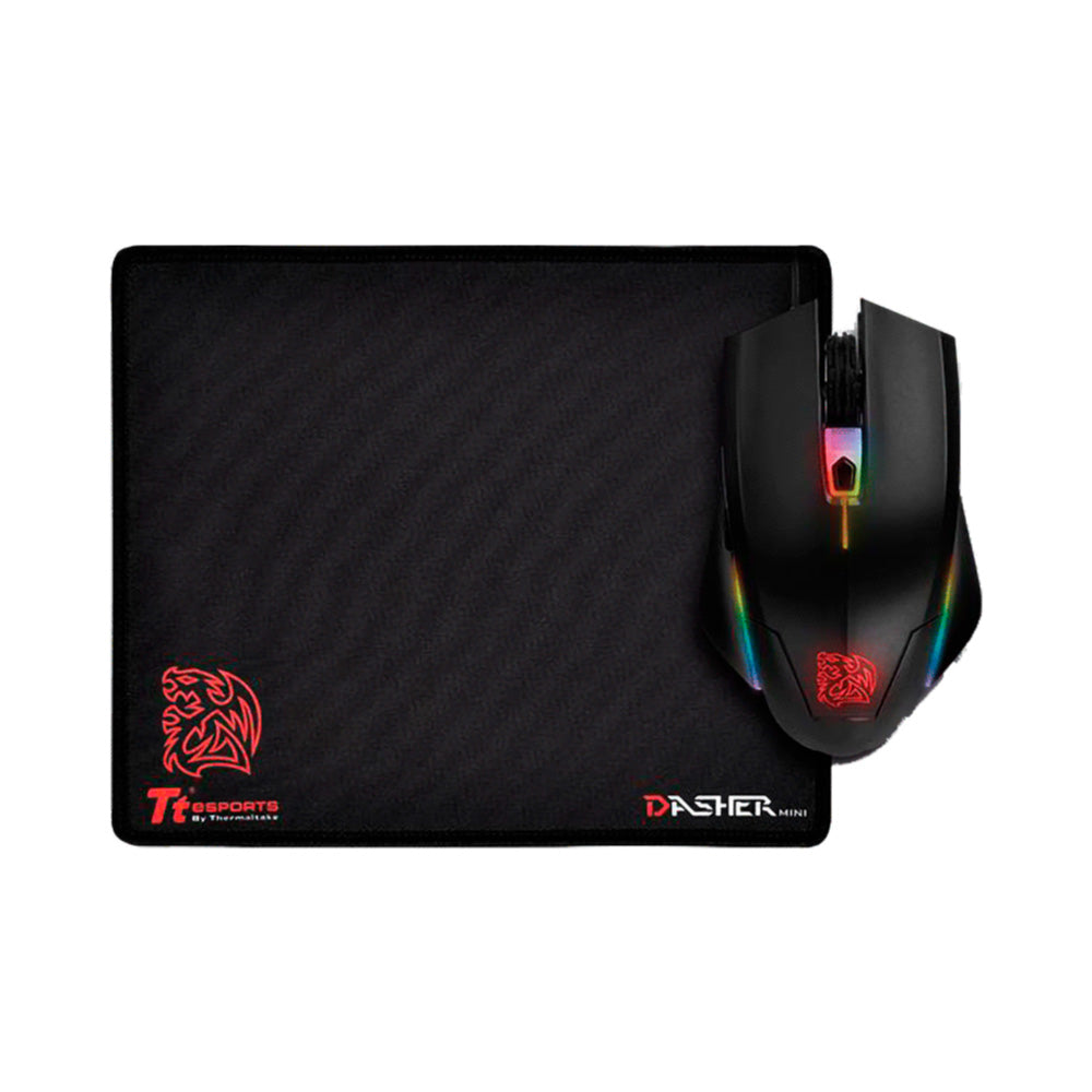 MOUSE + PAD GAMING THER TALON WDOTBK-0 - Inverfin