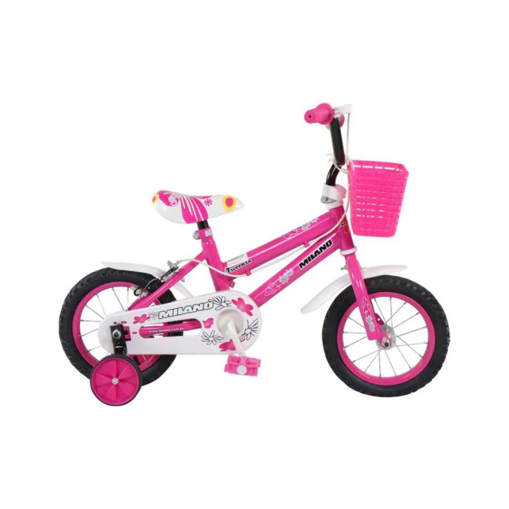 BICICLETA MILANO FIORENZA 16" FUCSIA NAC