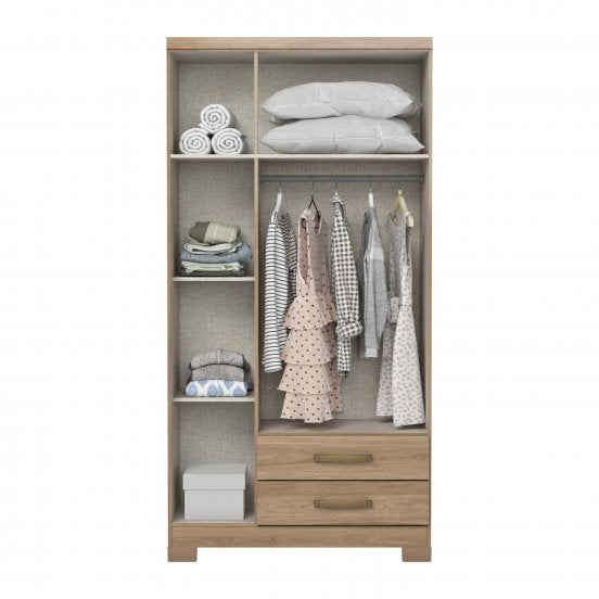 ROPERO HENN ACAI 3 PTS 2PZ CON ESPEJO - Inverfin