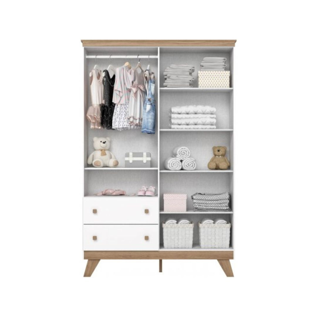 ROPERO HENN CONFETE 4 PUERTAS - Inverfin