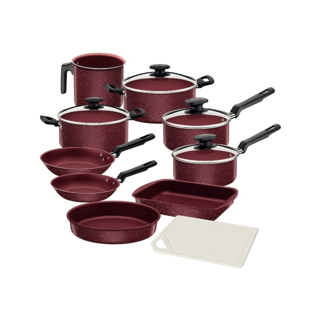 JUEGO DE OLLAS TRAMONTINA TURQUIA 10 PIEZAS - Inverfin