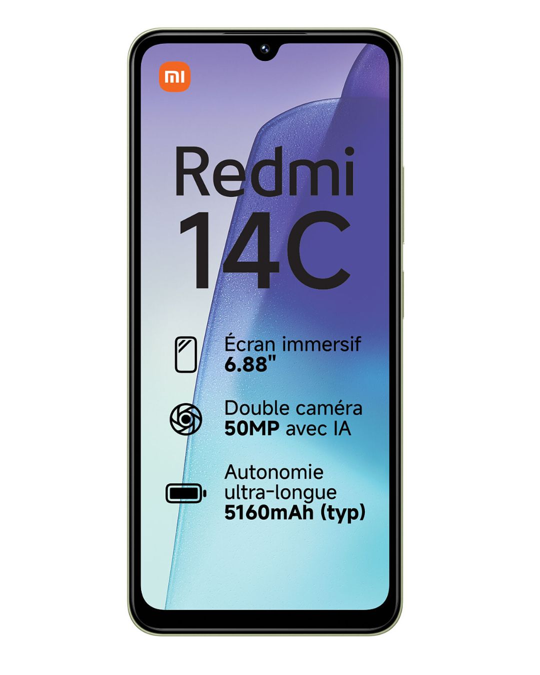 CELULAR XIAOMI REDMI 14C 256GB VERDE - Inverfin