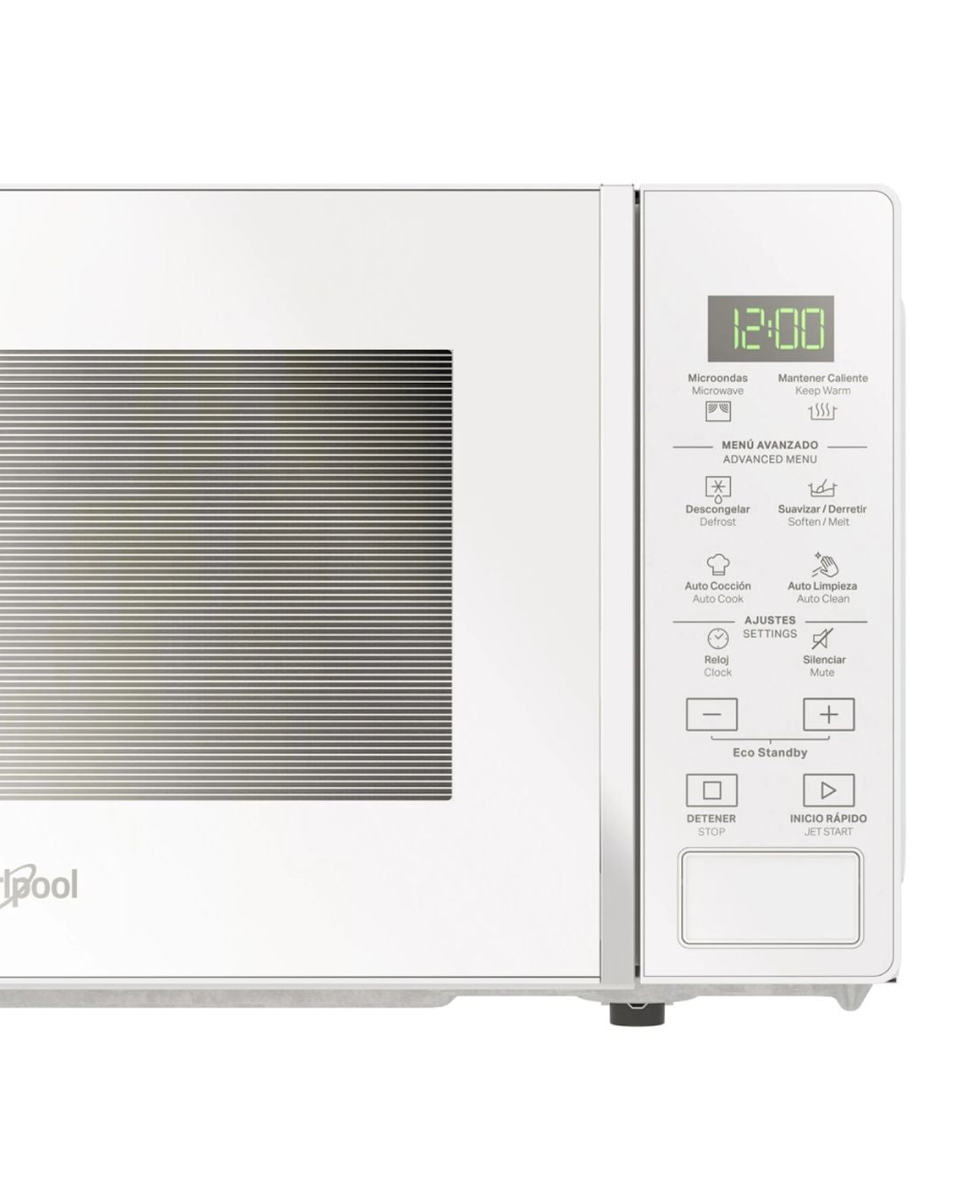 MICROONDAS WHIRLPOOL WMS20BZIM 20LTS - Inverfin