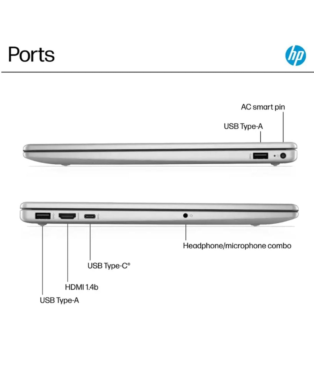 NOTEBOOK HP 15-FD0123DX I3 8/256GB 15,6" - Inverfin