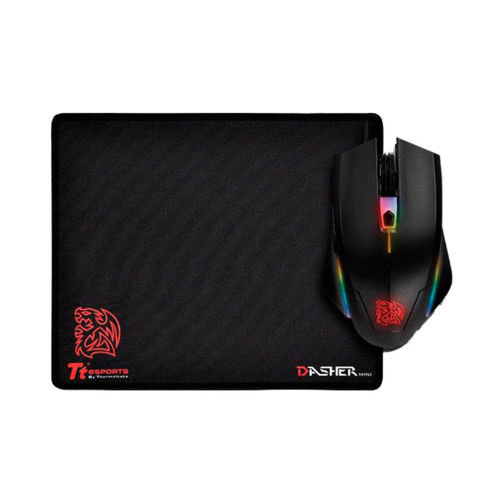 MOUSE + PAD GAMING THER TALON WDOTBK-0 - Inverfin