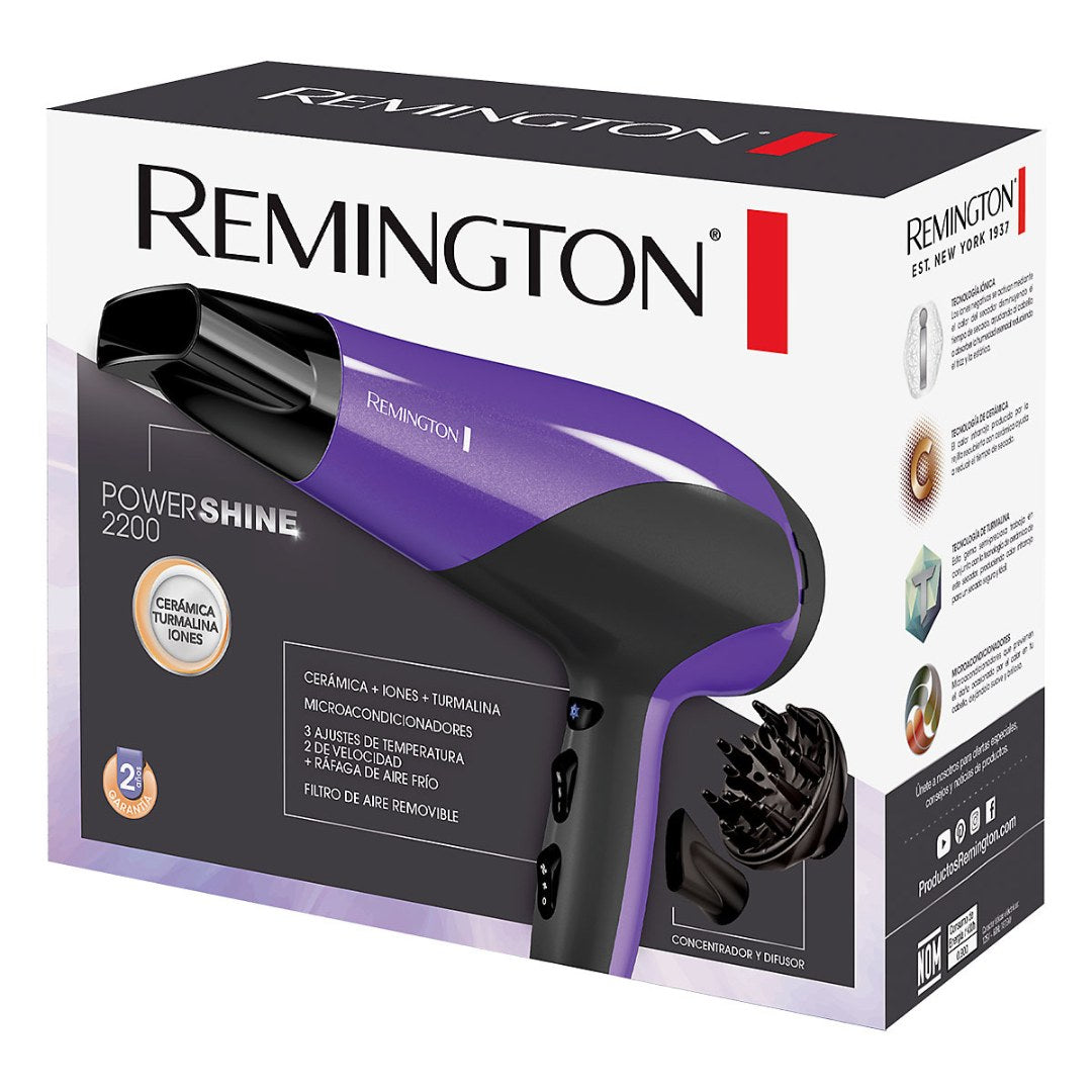 SECADOR DE PELO REMINGTON D3190 - Inverfin
