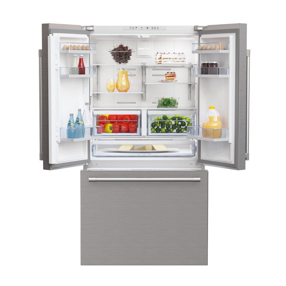 HELADERA F/S DOBLE Y CAJÓN CONGELADOR BEKO GN1306230ZDX DE 623 LTS - Inverfin