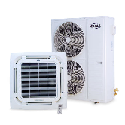 AIRE ACONDICIONADO CASSETTE FAMA DE 60.000 BTU AF-60CAHR 3PZ - Inverfin