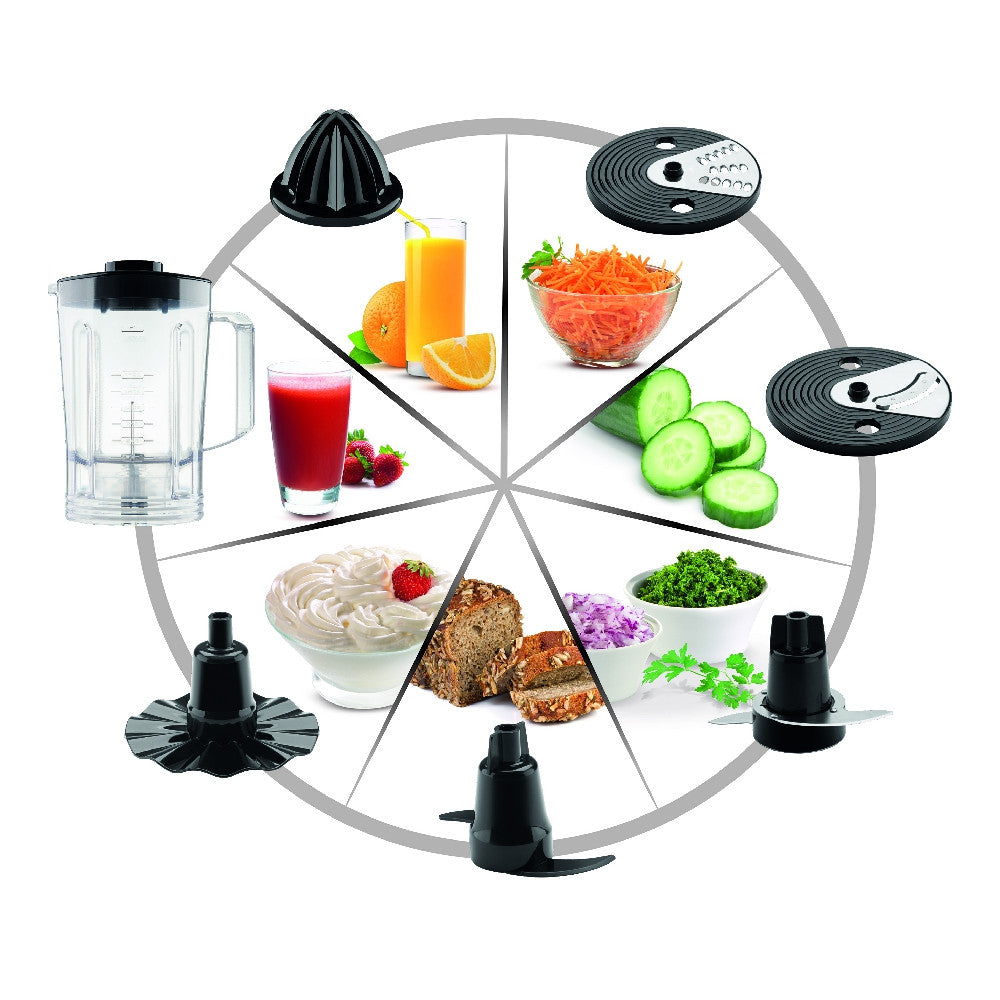 PROCESADOR ARNO MULTICHEF 7 EN 1 DO165 - Inverfin