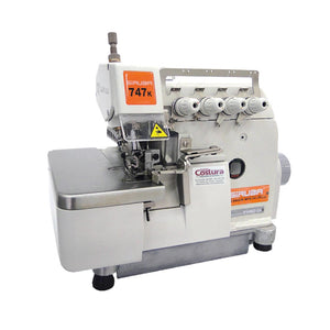MAQUINA DE COSER OVERLOCK SIRUBA 747K - Inverfin