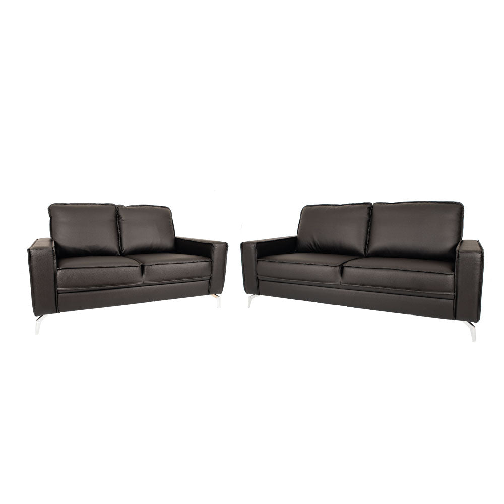 JUEGO DE LIVING ECOLEATHER COUFA LUSITANIA - Inverfin