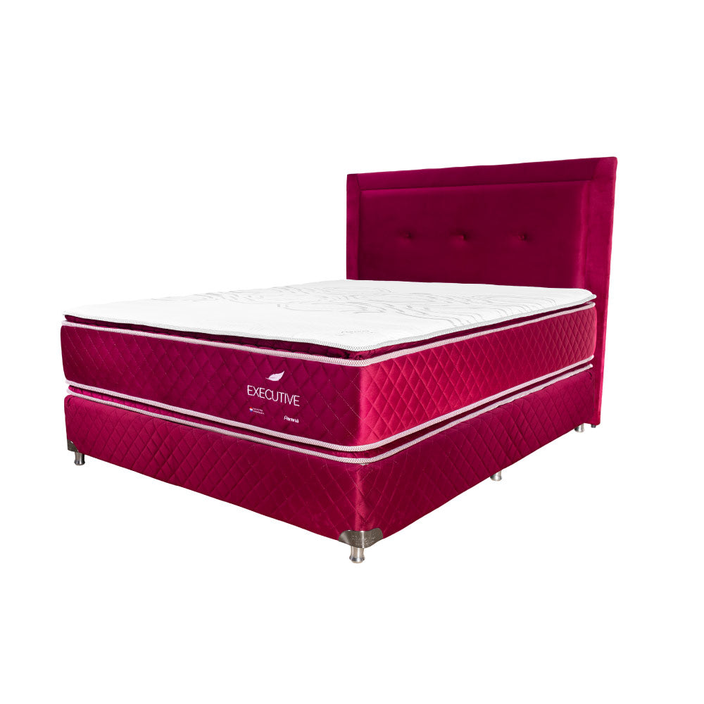 JUEGO DE SOMIER PARANA EXECUTIVE 160X200 - Inverfin