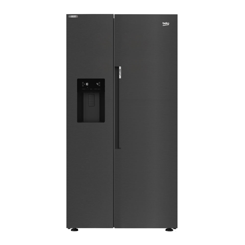 HELADERA BEKO SIDE BY SIDE GN162341XBRN 571 LTS - Inverfin