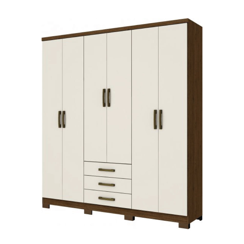 ROPERO HENN CAJU 6 PUERTAS - Inverfin