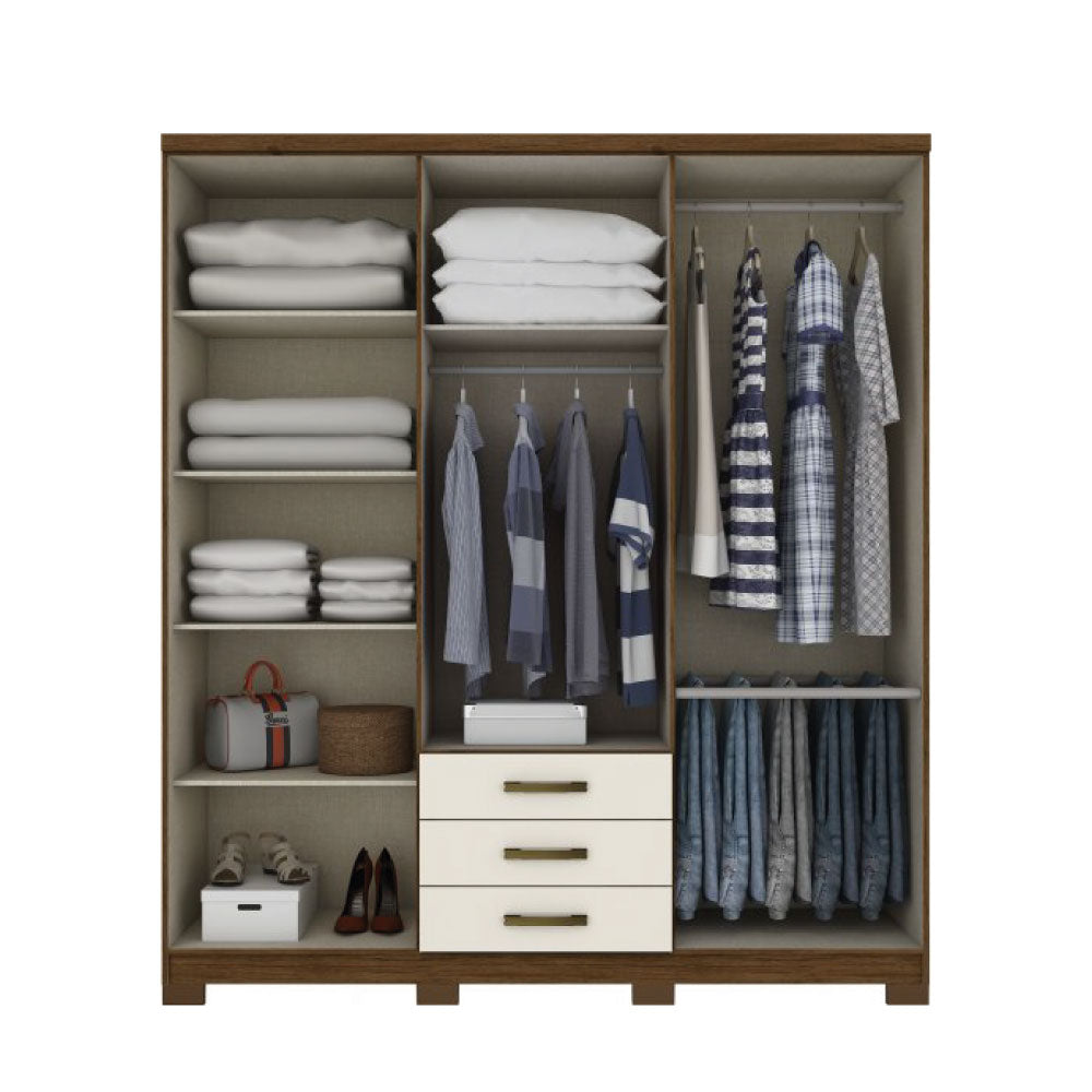 ROPERO HENN CAJU 6 PUERTAS - Inverfin