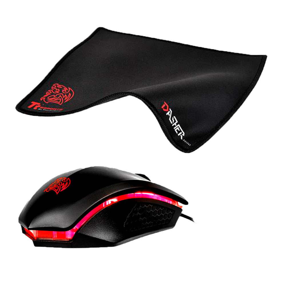 MOUSE + PAD GAMING THER TALON WDOOBK-01 - Inverfin