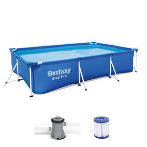 PISCINA RECTANGULAR BESTWAY 3300 LTS - Inverfin