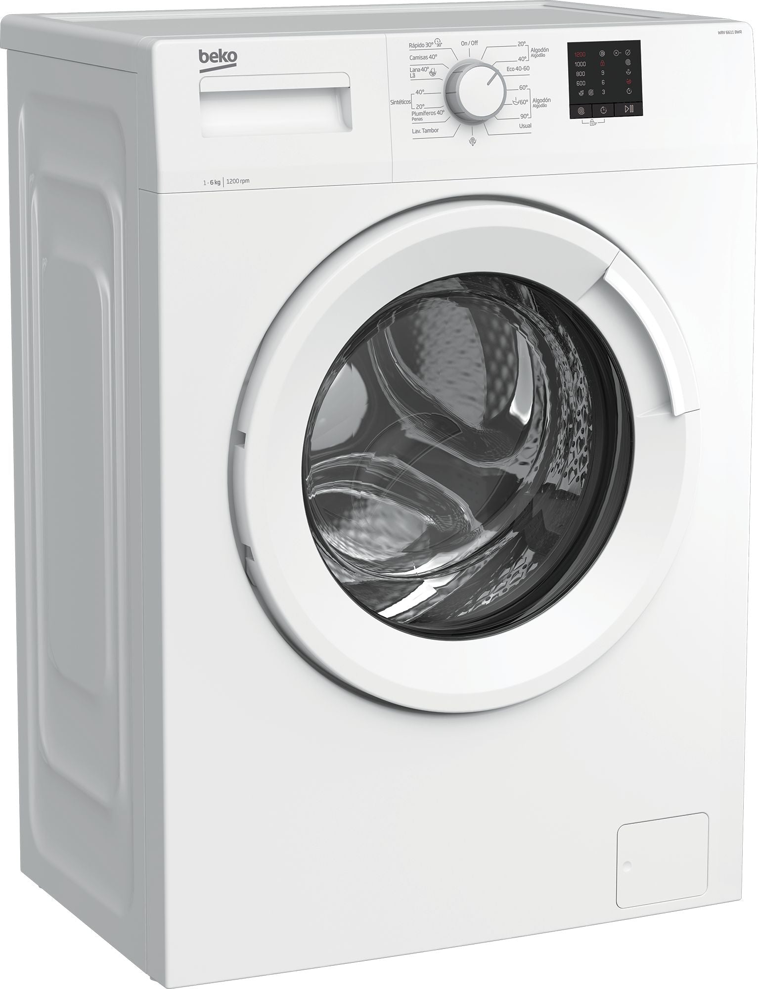 LAVARROPAS BEKO 6KG WRV 6611BWR - Inverfin