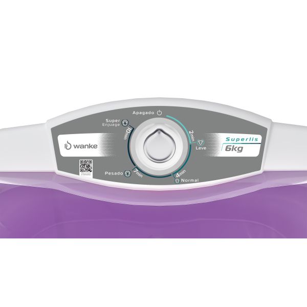 LAVARROPA WANKE SUPER LIS 6KG LILA - Inverfin