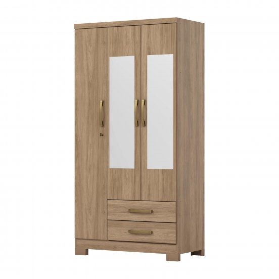 ROPERO HENN ACAI 3 PTS 2PZ CON ESPEJO - Inverfin