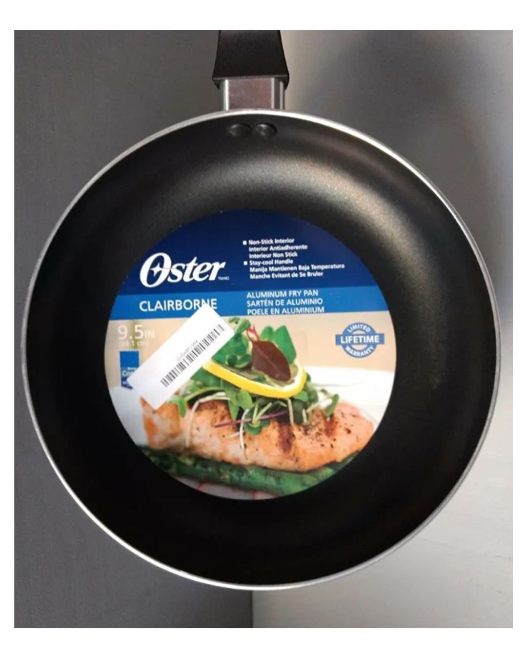 SARTEN 9.5 OSTER AZUL MARINO/NEG/PLAT - Inverfin