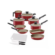 JGO DE OLLA 12PZ TRAMONTINA NEW TURQ ROJ